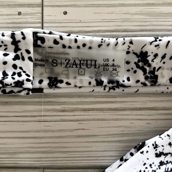 ZAFUL Halter Snakeskin Bikini bottom NWT - Picture 4 of 4